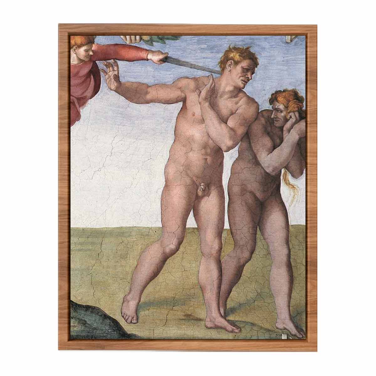 Expulsion from Garden of Eden By Michelangelo Buonarroti