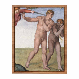 Expulsion from Garden of Eden By Michelangelo Buonarroti