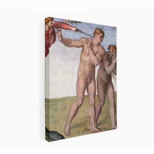Expulsion from Garden of Eden By Michelangelo Buonarroti