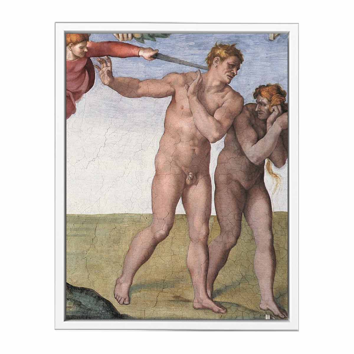Expulsion from Garden of Eden By Michelangelo Buonarroti