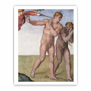 Expulsion from Garden of Eden By Michelangelo Buonarroti
