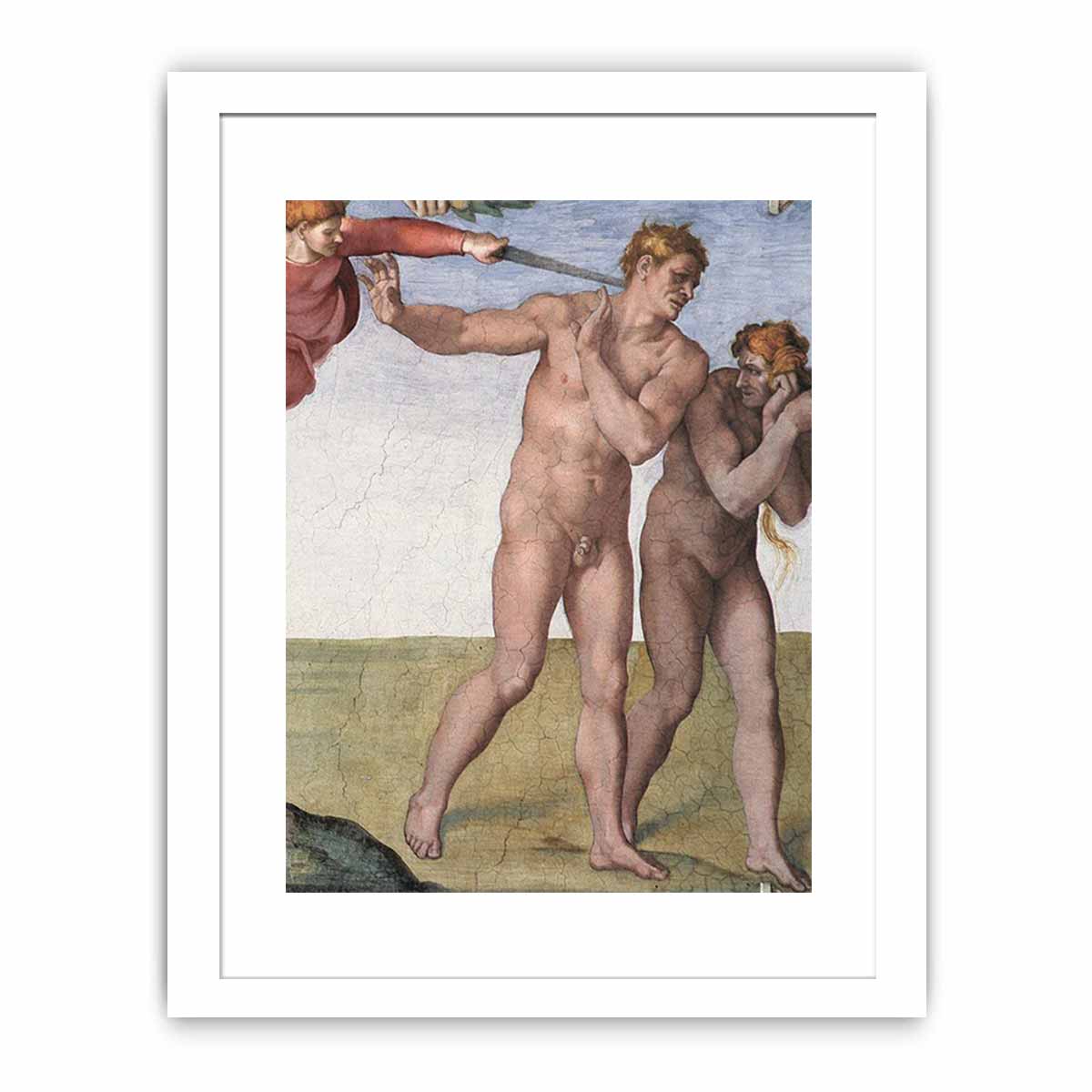 Expulsion from Garden of Eden By Michelangelo Buonarroti