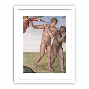 Expulsion from Garden of Eden By Michelangelo Buonarroti