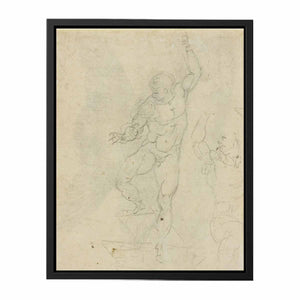 Study for a Risen Christ (verso)