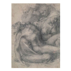 The Lamentation of Christ (recto) By Michelangelo Buonarroti
