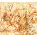 Woman with a Distaff and Three Children (recto)