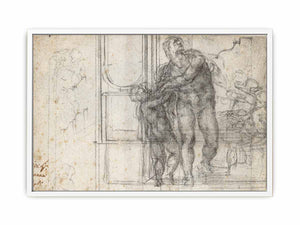 Aeneas with a Boy (recto) By Michelangelo Buonarroti