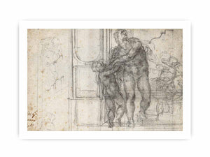 Aeneas with a Boy (recto)