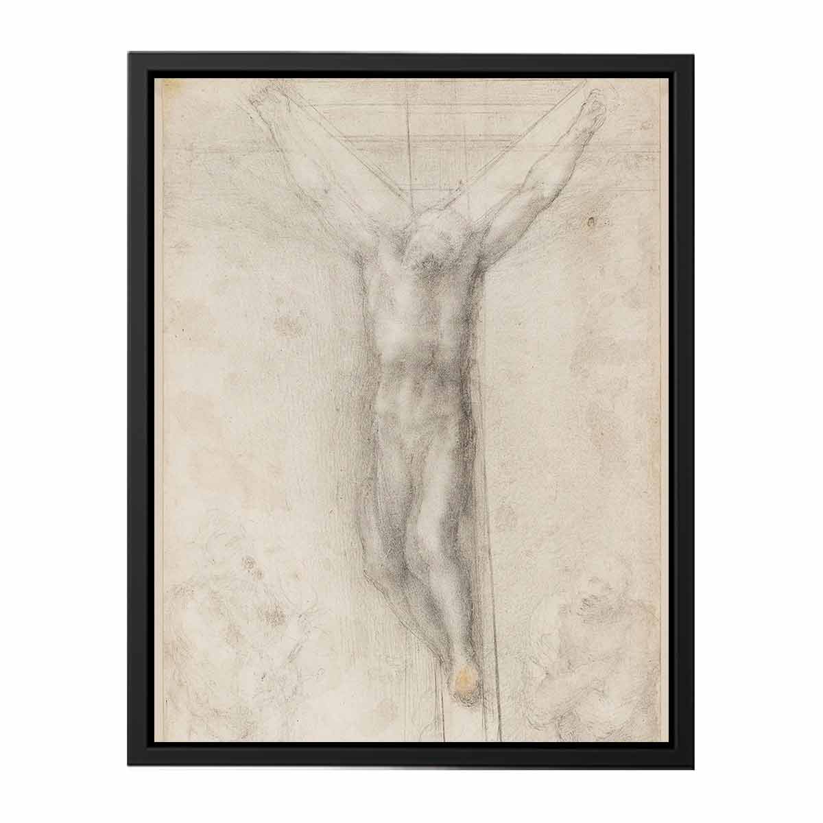 Christ on the Cross with the Virgin and St John (recto)
