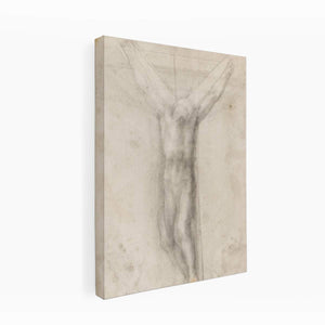 Christ on the Cross with the Virgin and St John (recto) By Michelangelo Buonarroti