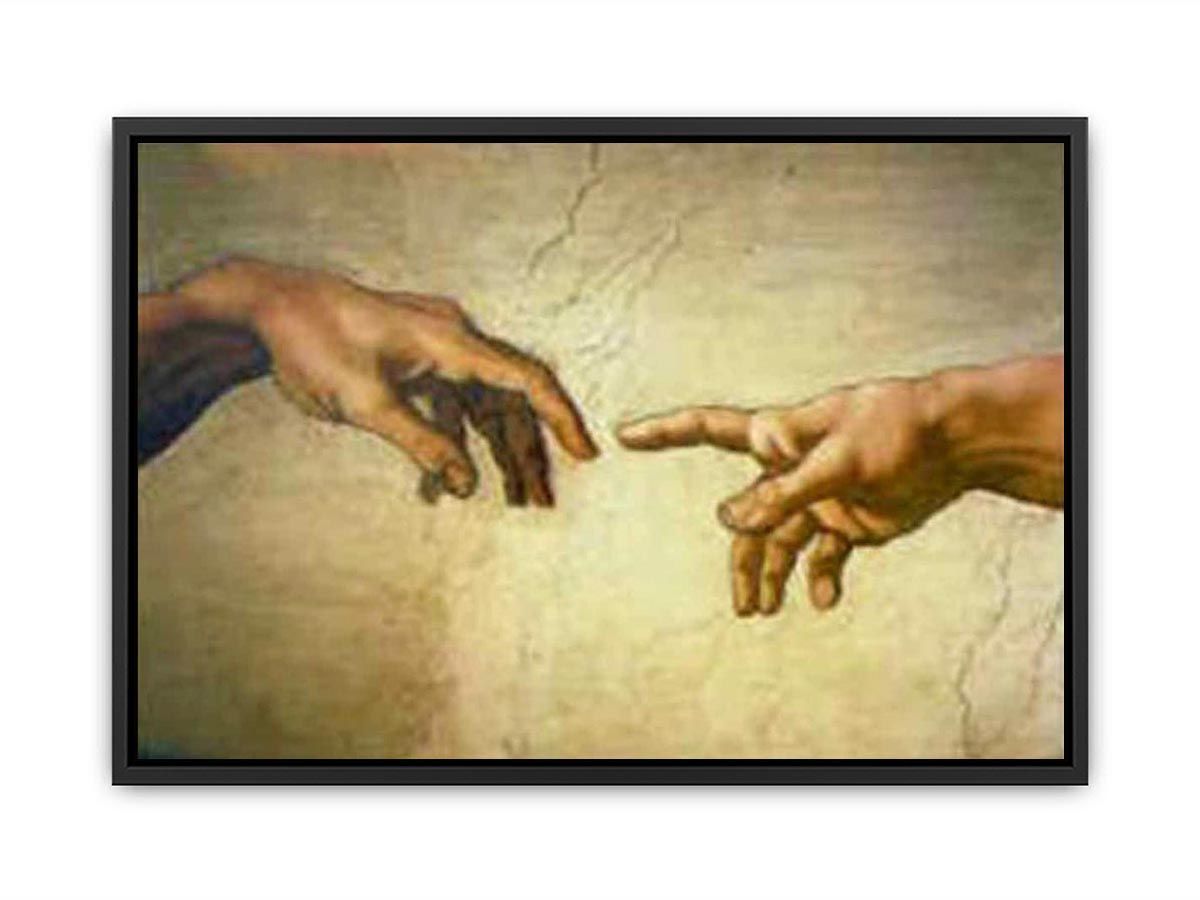 Creation of Adam Hands only