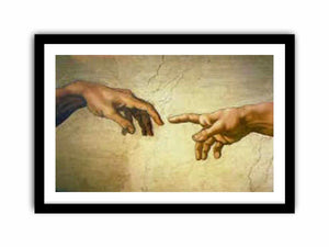 Creation of Adam Hands only