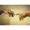 Creation of Adam Hands only