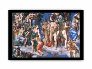 The Last Judgment (detail) By Michelangelo Buonarroti