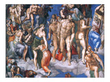 The Last Judgment (detail) By Michelangelo Buonarroti artwork preview