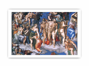 The Last Judgment (detail) By Michelangelo Buonarroti