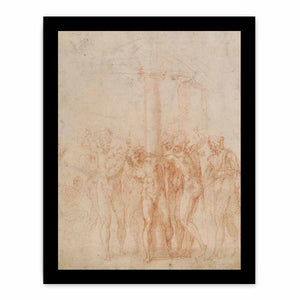 The Flagellation of Christ By Michelangelo Buonarroti