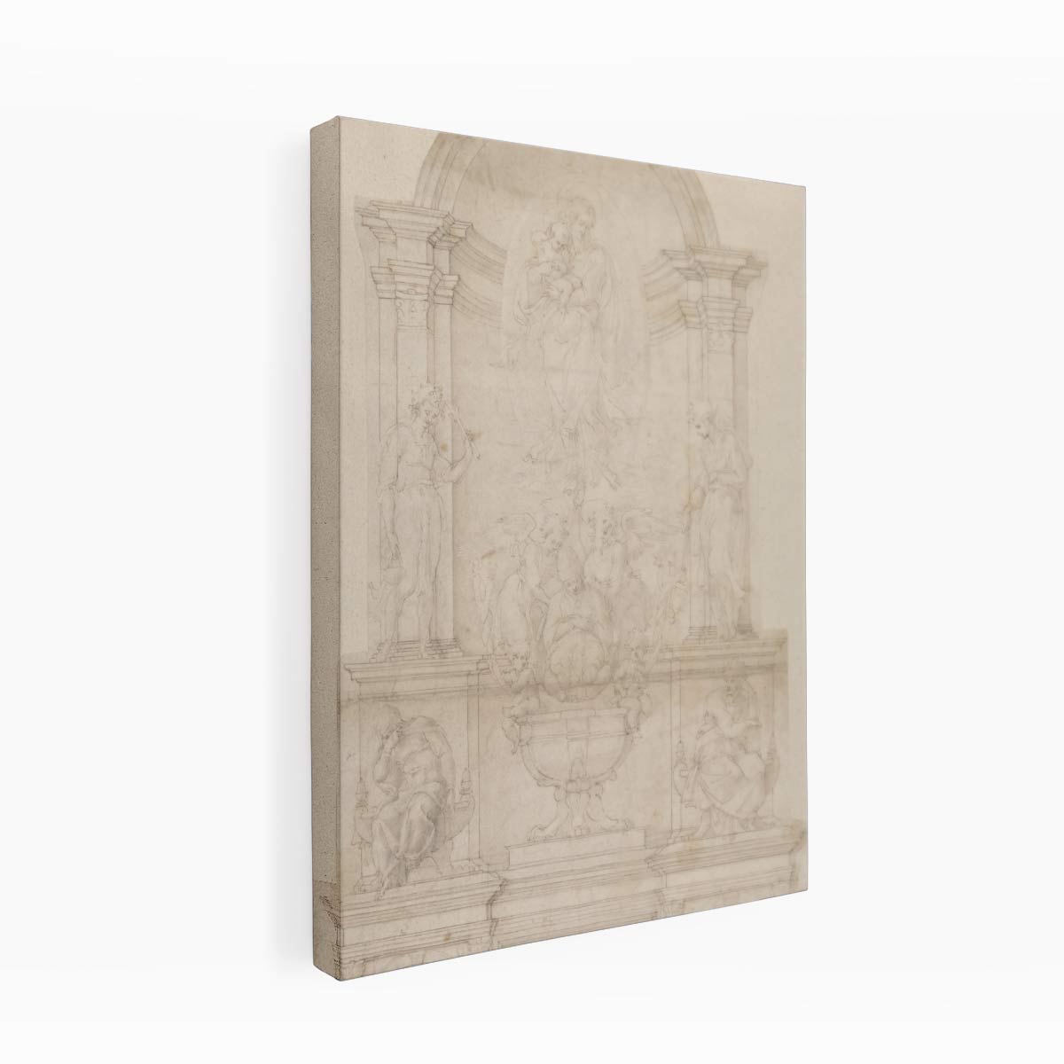 Project for a Wall Tomb for Pope Julius II
