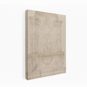 Project for a Wall Tomb for Pope Julius II