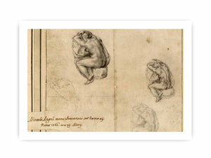 Sitting Nude Figures