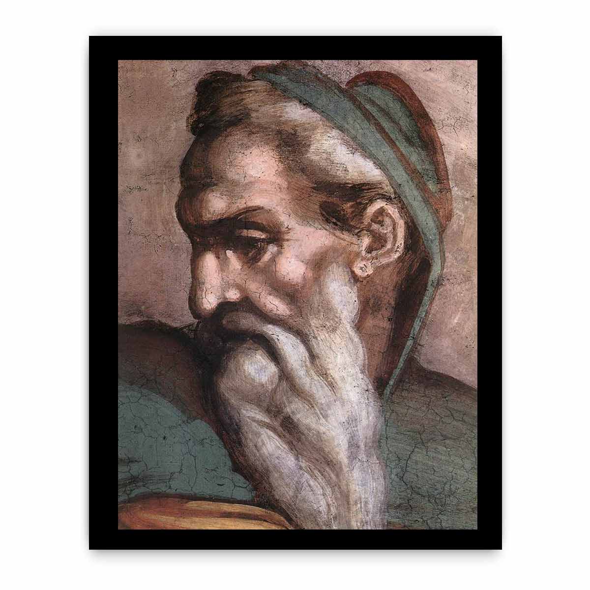 English: Achim - Eliud (detail) By Michelangelo Buonarroti