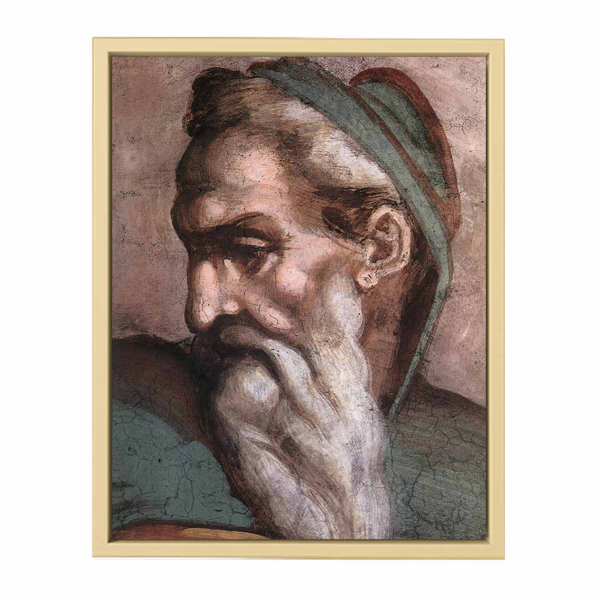 English: Achim - Eliud (detail) By Michelangelo Buonarroti
