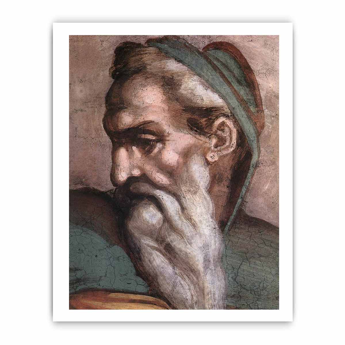 English: Achim - Eliud (detail) By Michelangelo Buonarroti