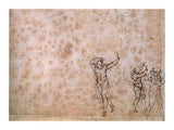 Study of Nude Figures By Michelangelo Buonarroti artwork preview