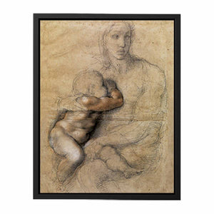 Madonna and Child 2 By Michelangelo Buonarroti