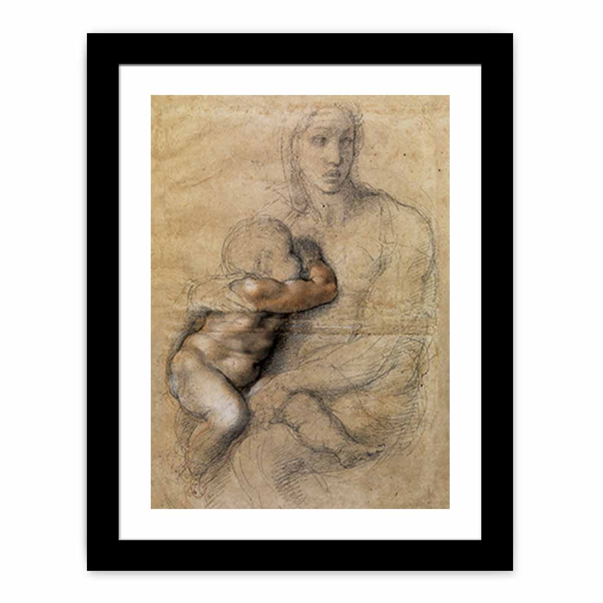 Madonna and Child 2 By Michelangelo Buonarroti