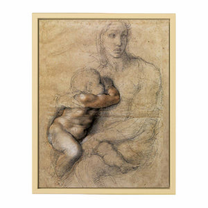 Madonna and Child 2 By Michelangelo Buonarroti