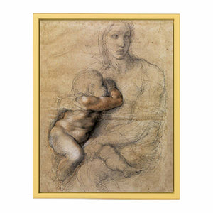 Madonna and Child 2 By Michelangelo Buonarroti