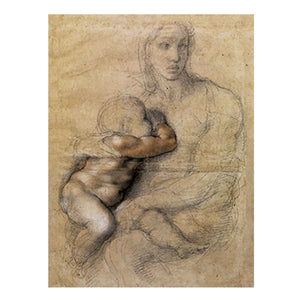 Madonna and Child 2 By Michelangelo Buonarroti
