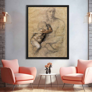 Madonna and Child 2 By Michelangelo Buonarroti