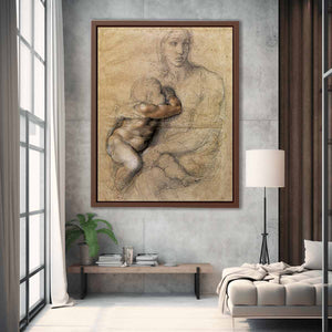 Madonna and Child 2 By Michelangelo Buonarroti