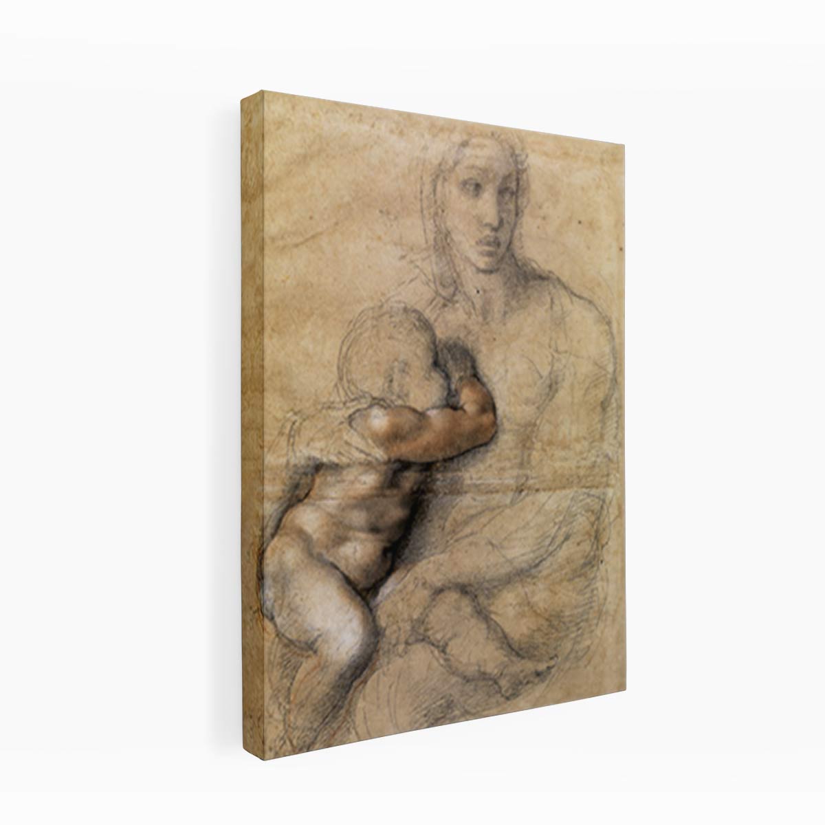 Madonna and Child 2 By Michelangelo Buonarroti
