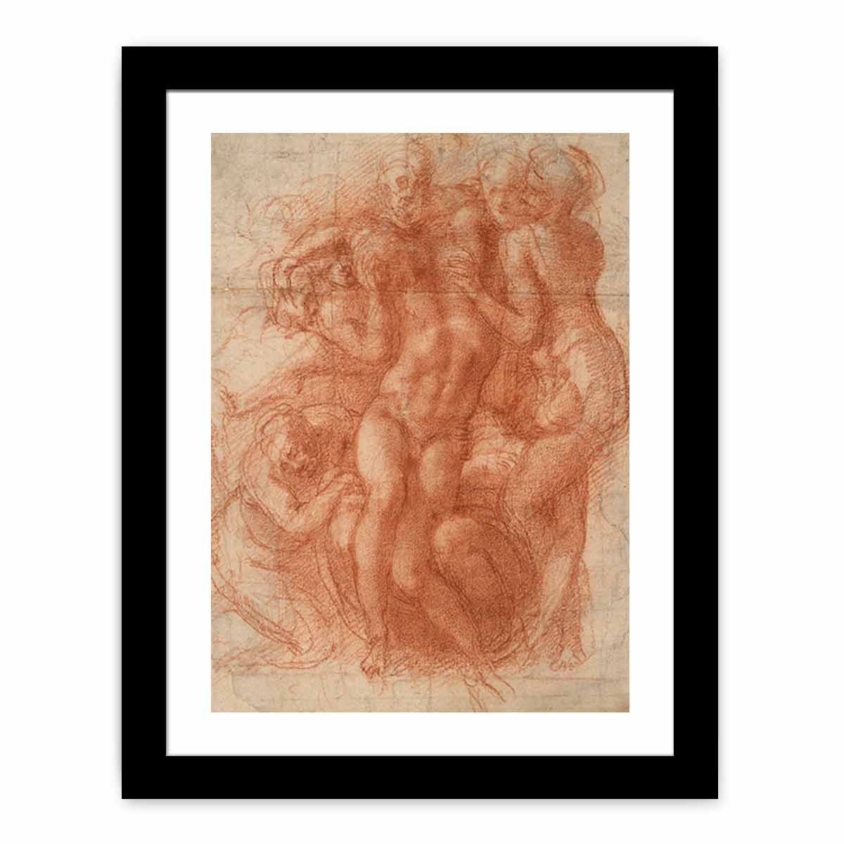 Lamentation (recto), c. 1530 By Michelangelo Buonarroti