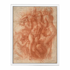 Lamentation (recto), c. 1530 By Michelangelo Buonarroti