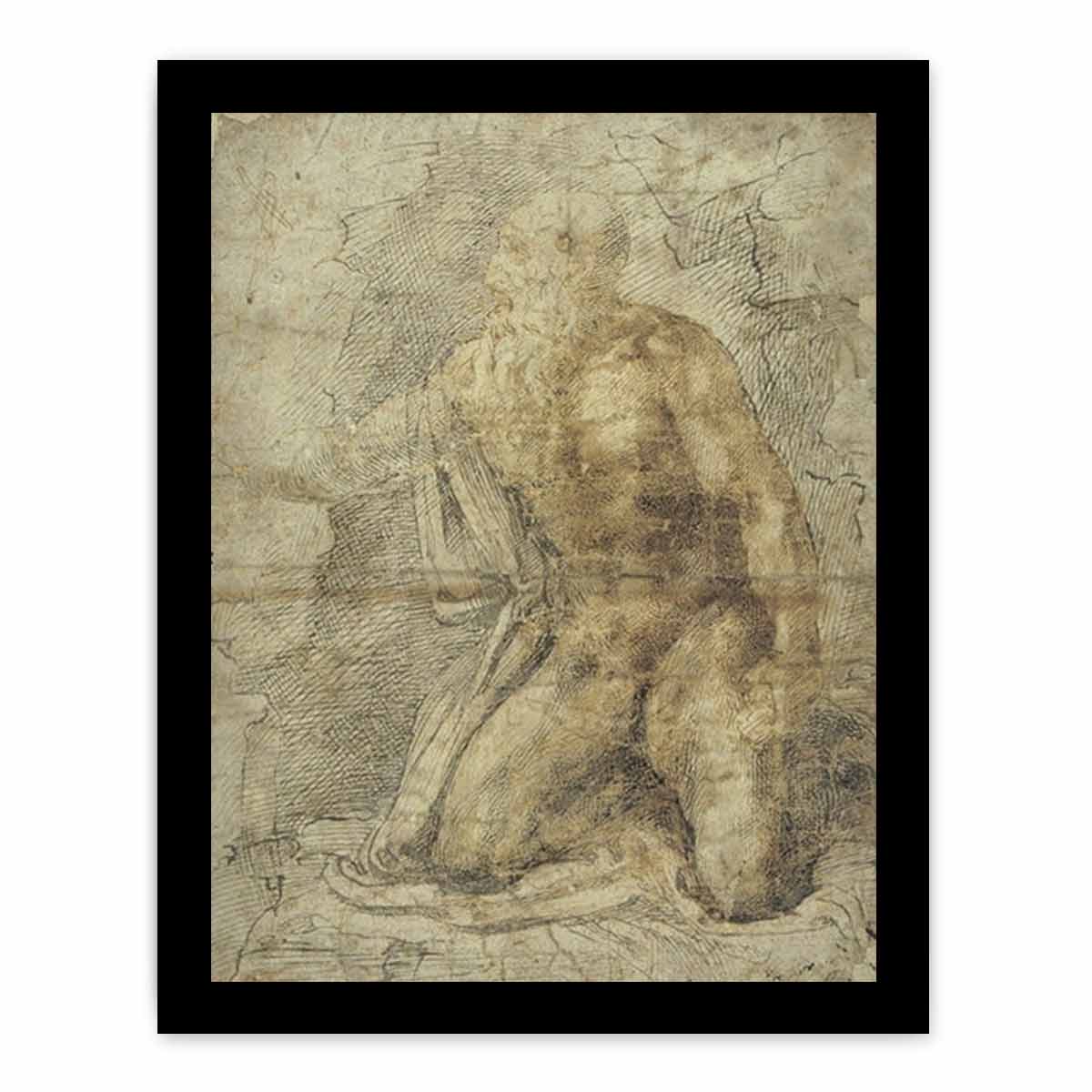 St Jerome By Michelangelo Buonarroti