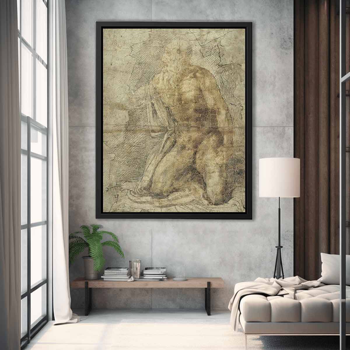 St Jerome By Michelangelo Buonarroti