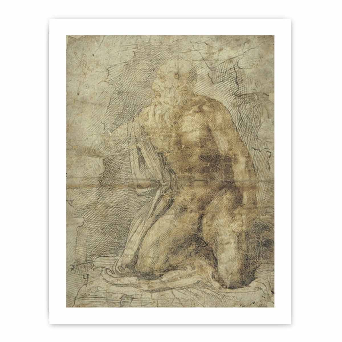 St Jerome By Michelangelo Buonarroti