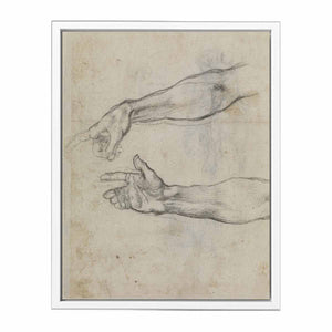 Two Studies of an Outstretched Right Arm (verso)