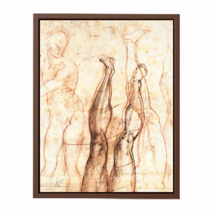 Studies for The Risen Christ (verso), 1518-19 By Michelangelo Buonarroti
