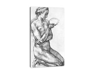 Nude Woman on her Knees By Michelangelo Buonarroti
