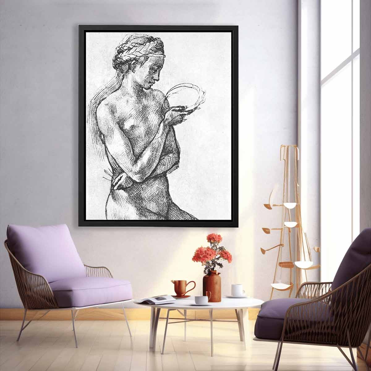 Nude Woman on her Knees