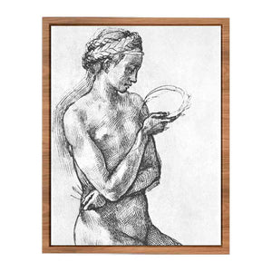 Nude Woman on her Knees By Michelangelo Buonarroti