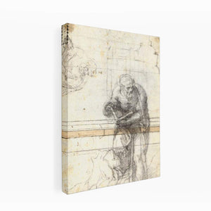 Study of a Prophet or Evangelist (verso)