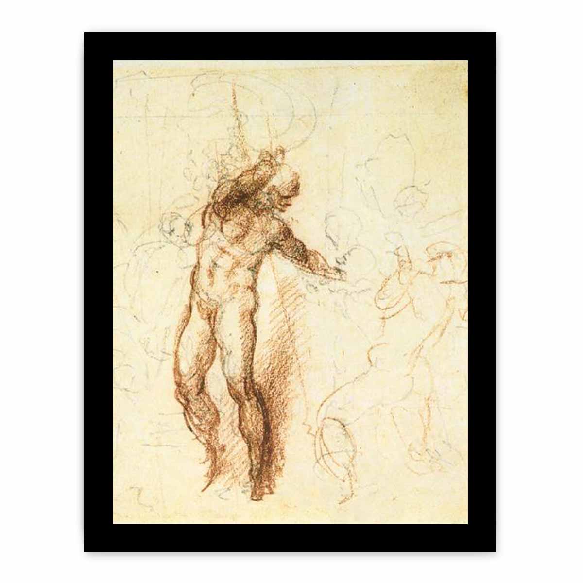 Christ in Limbo By Michelangelo Buonarroti
