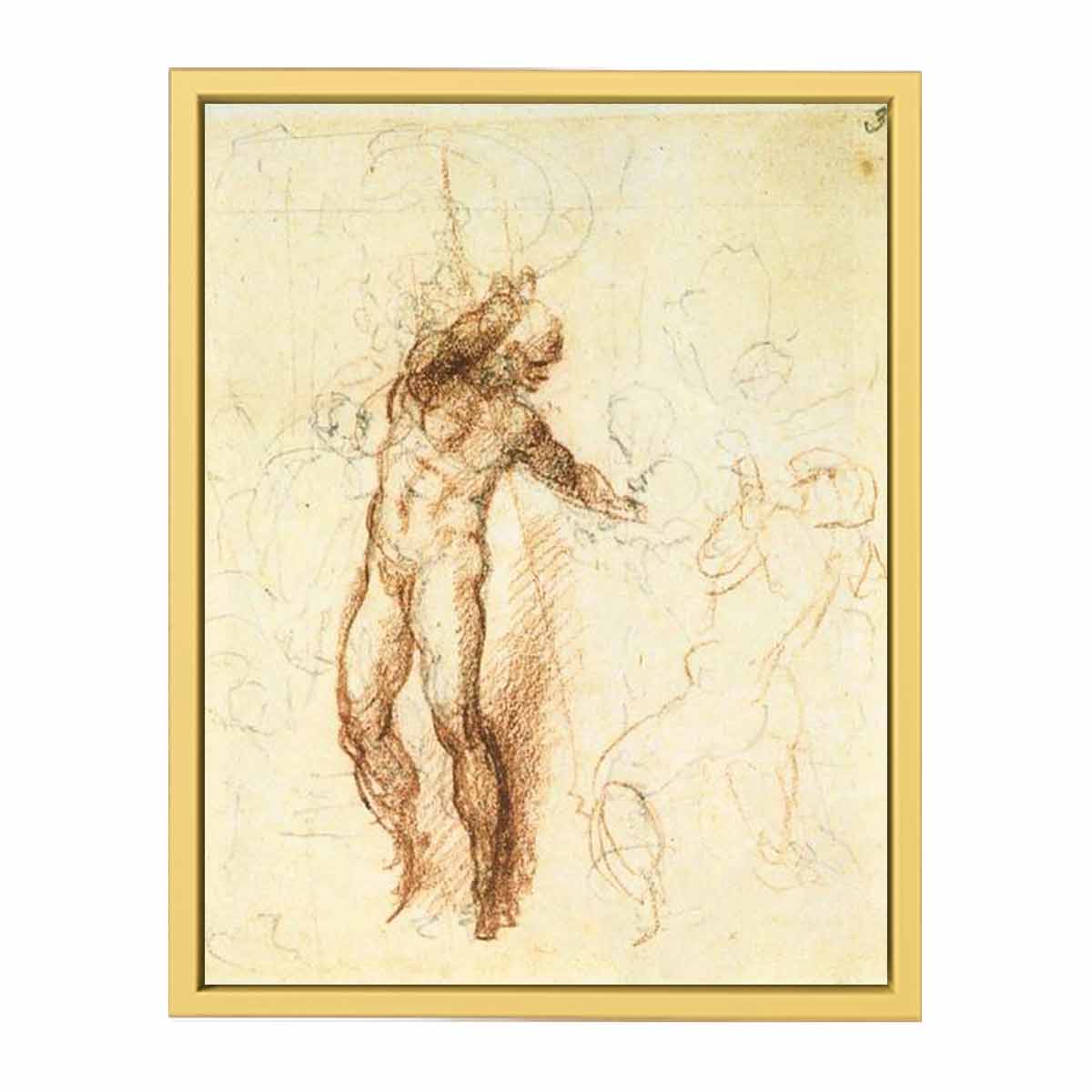 Christ in Limbo By Michelangelo Buonarroti