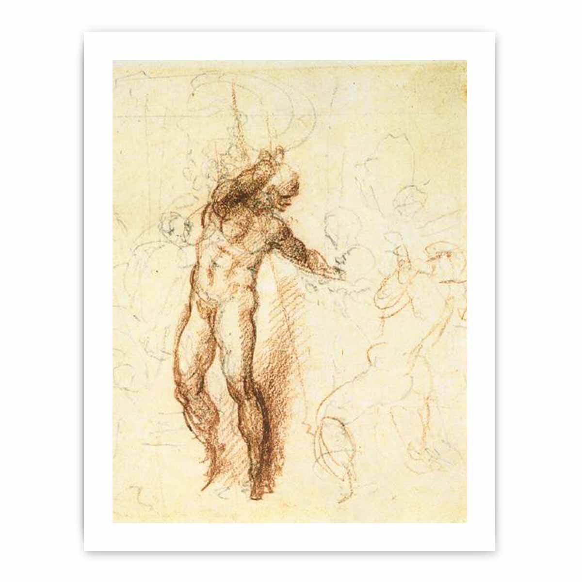Christ in Limbo By Michelangelo Buonarroti